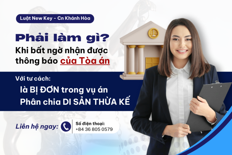 PHẢI LÀM GÌ KHI LÀ BỊ ĐƠN TRONG VỤ ÁN CHIA DI SẢN THỪA KẾ