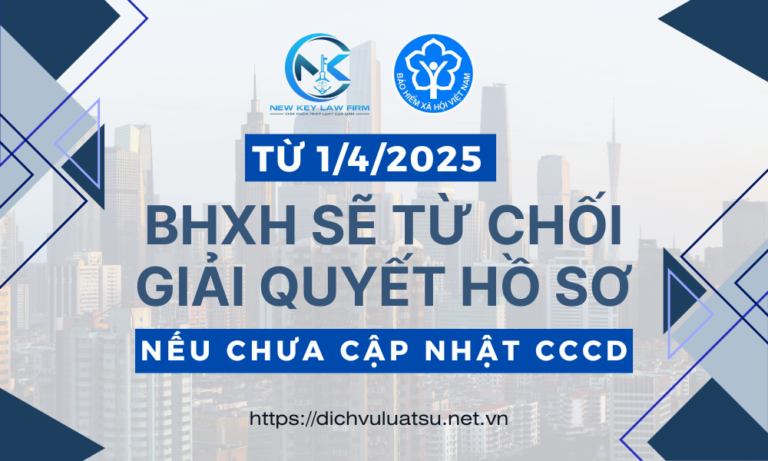Từ 142025, BHXH sẽ từ chối giải quyết hồ sơ nếu chưa cập nhật CCCD